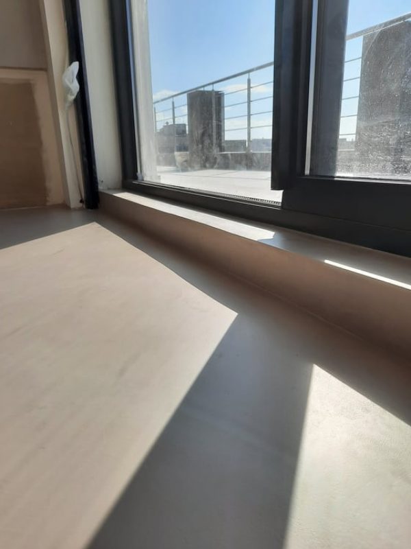 Πατητή τσιμεντοκονία - δάπεδο